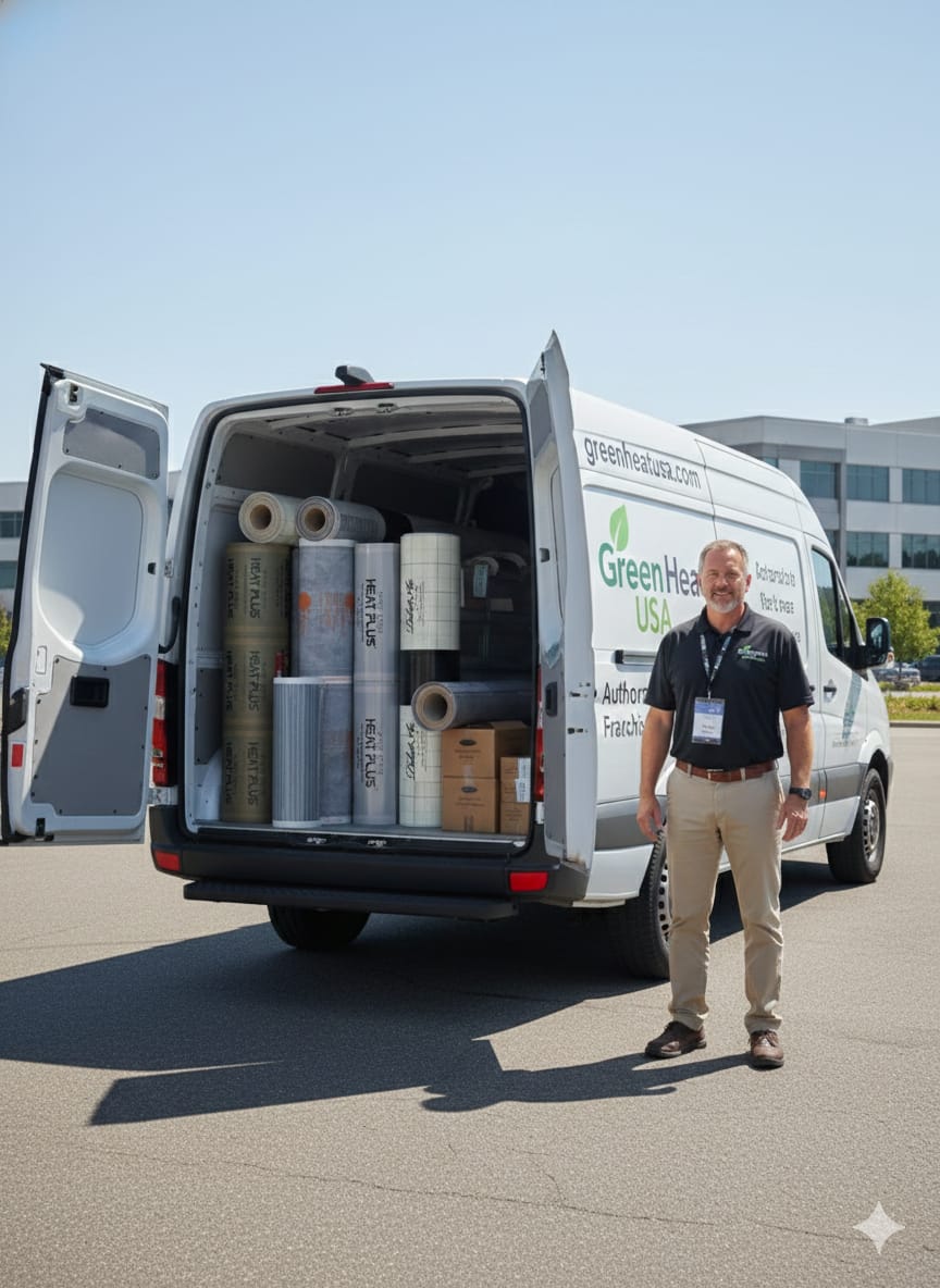 Green Heat Fleet Van